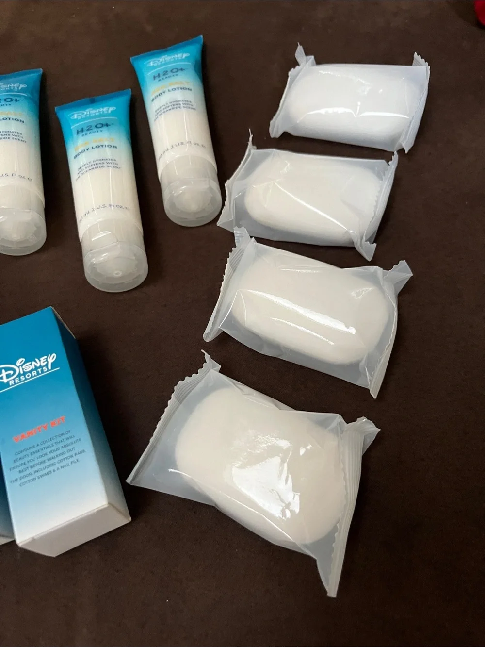 Disney Kids H2O+ Blue and White Travel Bath Set